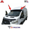 Sun Visor Solid Black Acrylic 2014 to 2023 Fits FORD Transit MK8 Top Quality
