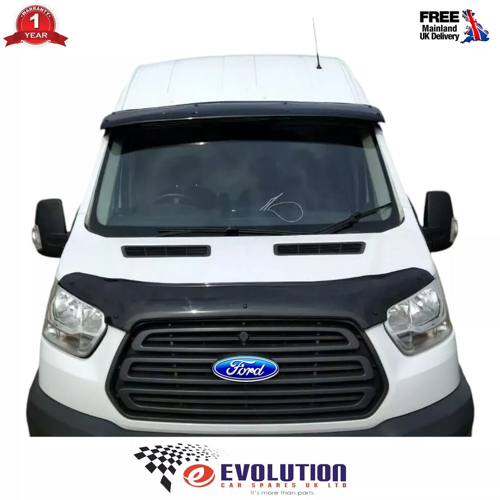 Sun Visor Solid Black Acrylic 2014 to 2023 Fits FORD Transit MK8 Top Quality