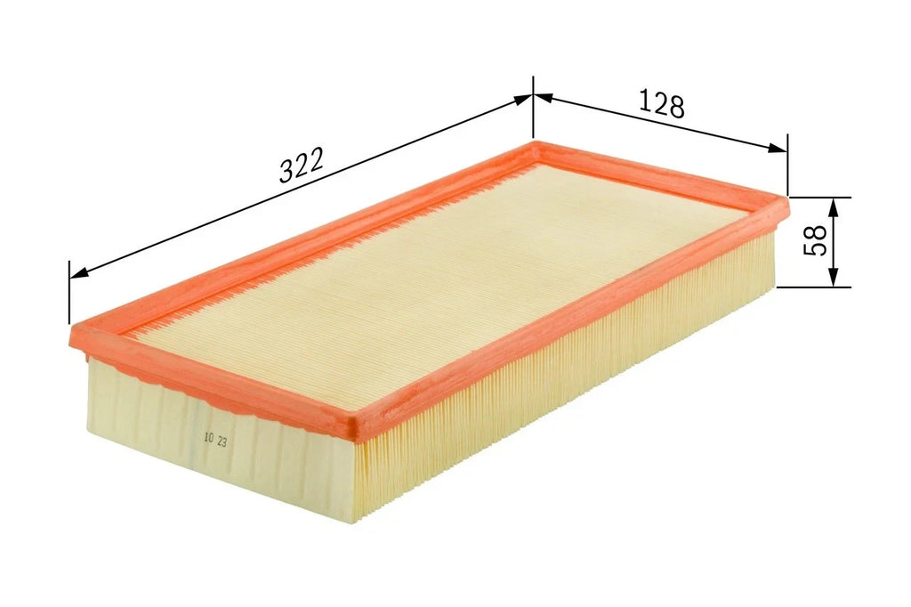 AIR FILTER A4, A5, Q5 1.8-2.0 TFSI, 2.0 TDI (07-) 8K0133843E