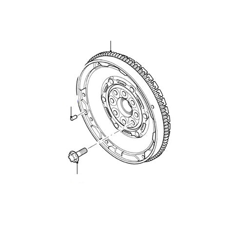 Flywheel Clutch Fits Ford FOCUS,TRANSIT Connect,TOURNEO