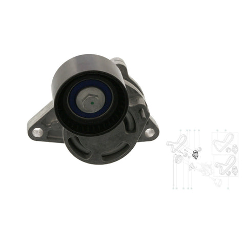 Tensoner Pulley V-Ribbed Belt Fits Nissan  Vauxhall  Renault, 8200761531