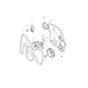 Ford Transit MK6 Fan Clutch Belt Pulley Tensioner Kit 1425498 1097574