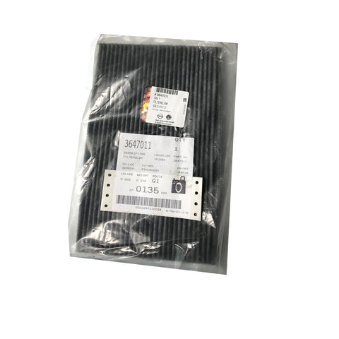 GENUINE FILTER INTERIOR AIR FITS VAUXHALL OPEL CROSSLAND X, 3647011, 9815106780