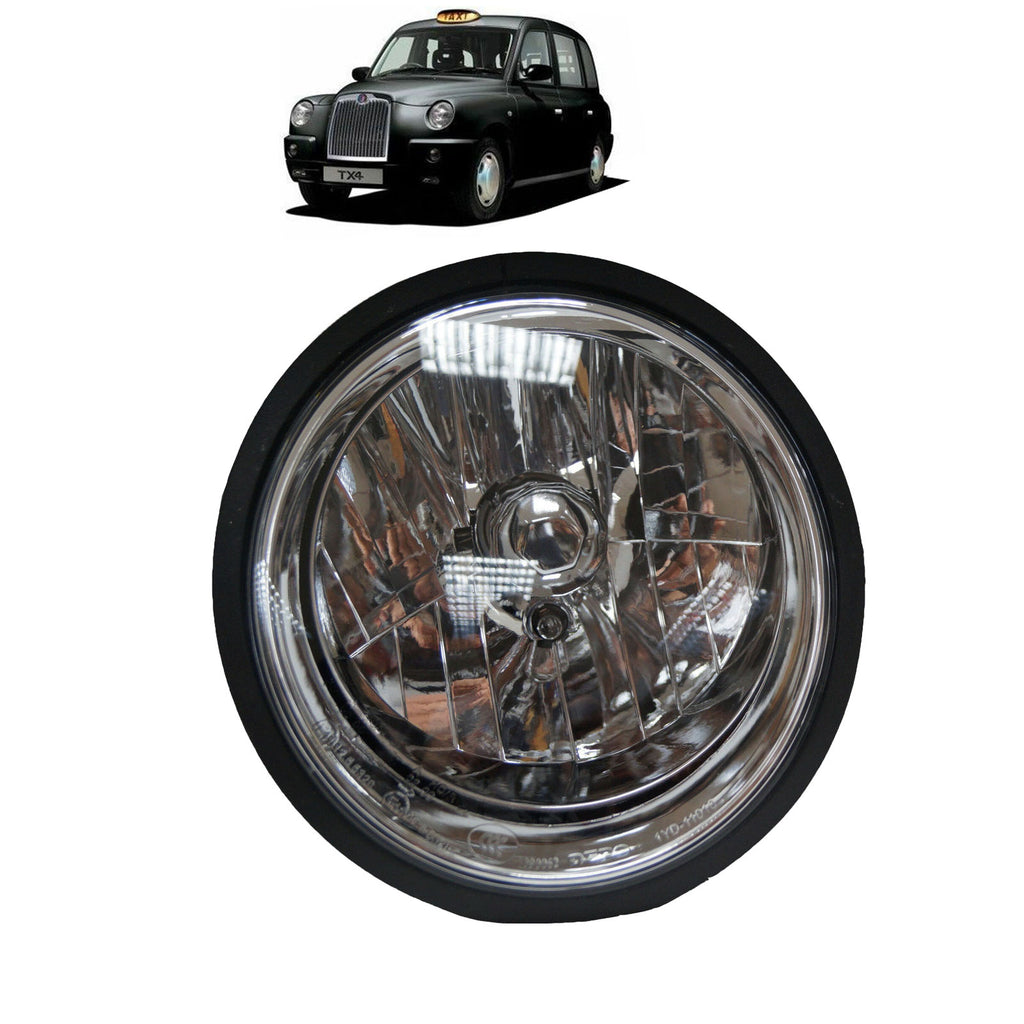 Crystal Clear Front Headlight Headlamp R/H Fits London Taxi Tx 4, 1187000077