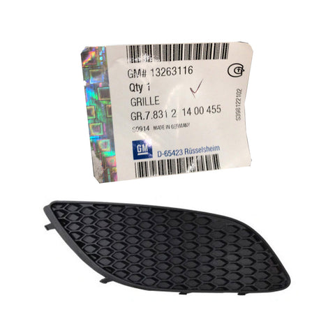 Genuine Rh Front Bumper Grille Trim Fits Opel Vauxhall Zafira B 08-11, 13263116