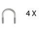 Ford Transit Custom 2.0 2.2 TDCI MK7 4X Geniune M14x49mm Leaf Spring U Bolt 2193356