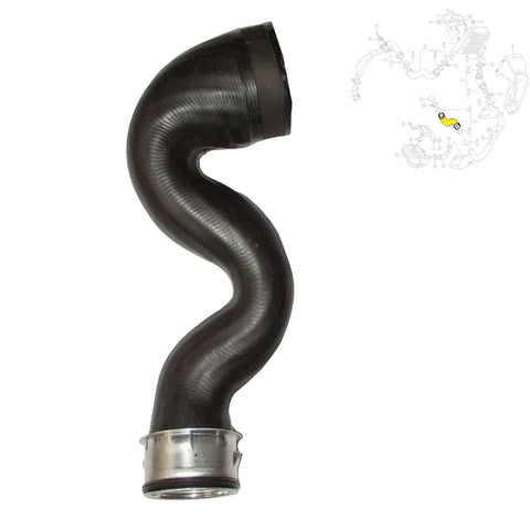 Charger Intake Turbo Hose Fits Audi A4, A6 1.9 Tdi 130Hp, 8E0145834p