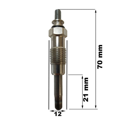 Glow Plug Diesel Fits Iveco Citroen Opel Fiat Renault Ford Peugeot 59621W