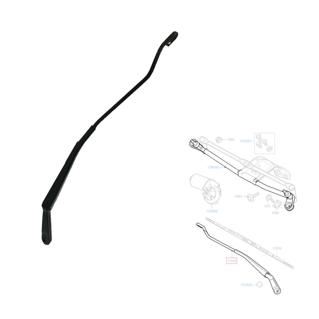 Ford Transit Connect Front Wiper Blade Arm Hand Near Passenger Side 4448003