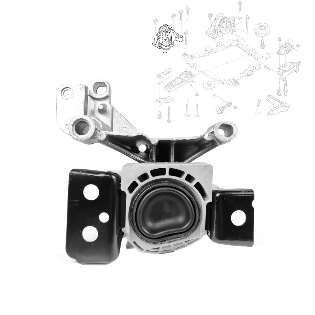 Front Right Engine Mounting Fits Dacia Duster, Logan 112108139R, 8200805805