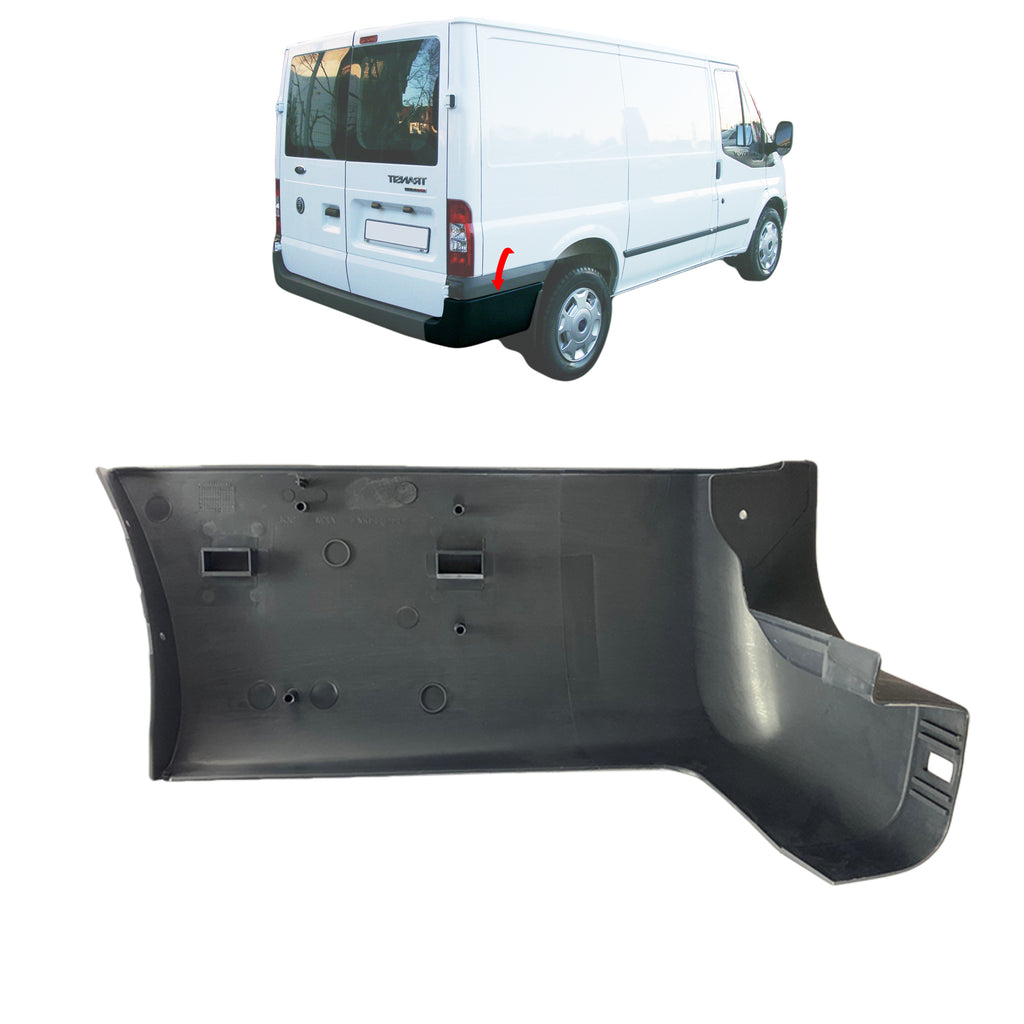 Ford Transit MK6 MK7 2.0 2.3 2.4 00 to 13  Rear Right O/S Bumper End Cap Cover