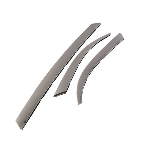 Ford Focus Mk1 Front Bumper Chrome Plastic Moulding Kit 3 Pcs 1998 to 2001