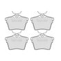 Rear Brake Pad Set Fits Citroën C5  Peugeot  1.6, 2.0 Hdi 2008 Onwards 425279