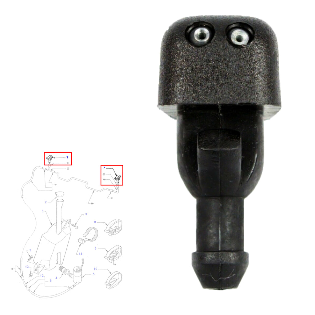 Ford Transit MK5 Windscreen Washer Jet Nozzle 1994 to 2200 6700259