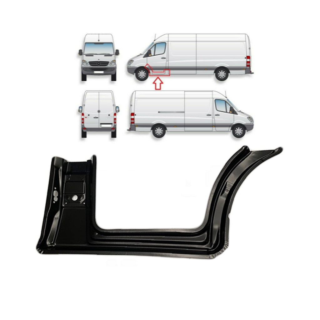Mercedes Sprinter W906 Front Left Complete Wheel Arch Panel Repair 06-18