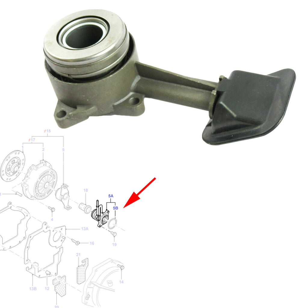CSC CONCENTRIC SLAVE CYLINDER BEARING FITS FORD TRANSIT CONNECT, FOCUS, 1141581