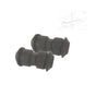 2 X Front Leaf Spring Shackle Bush Fits Mercedes Lk/Ln2 1984-1998, 6733200050