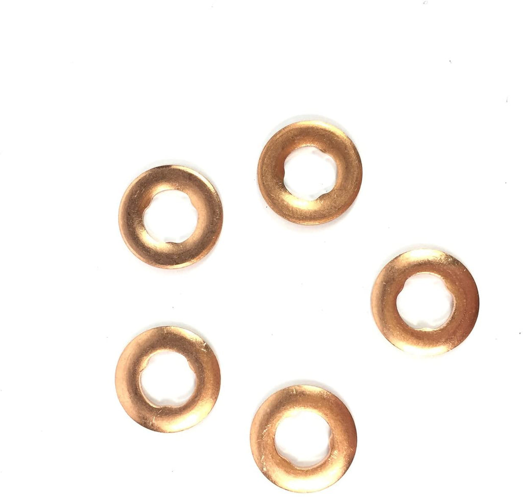 Fuel Injector Nozzle Copper Washer Seal Gasket X5 6110170060
