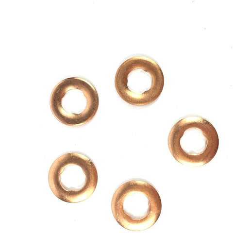 Fuel Injector Nozzle Copper Washer Seal Gasket X5 6110170060