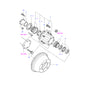 Ford Transit Mk4 Mk5 A Pair Of Rear Brake Drums 1991 to 2000 92VB1126BA 6198026