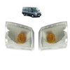 Ford Transit A Pair Of Indicator RH LH Amber Lights 1991 to 2000 6955367