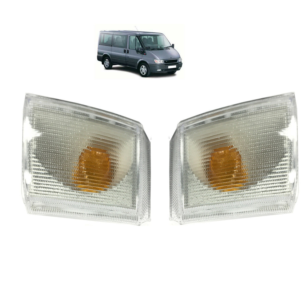Ford Transit A Pair Of Indicator RH LH Amber Lights 1991 to 2000 6955367