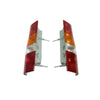 Rear Lamp Lights Lens Lh Rh 2x Fits Ford Transit Mk6 2000 to 2006 4C1613A602