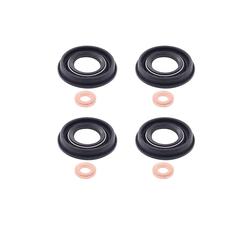 Ford Transit Mk7 Fuel Injector Seal Washer Set Of 8 2006 to 2012 6C1Q9M577AB 1C1Q9K546BA