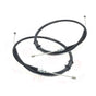 2X REAR HAND BRAKE  PARKING BRAKE CABLE FITS DUCATO, RELAY, BOXER 2006 ON 474617