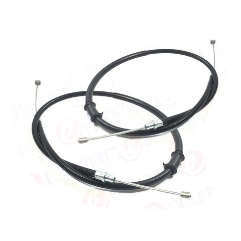 2X REAR HAND BRAKE  PARKING BRAKE CABLE FITS DUCATO, RELAY, BOXER 2006 ON 474617