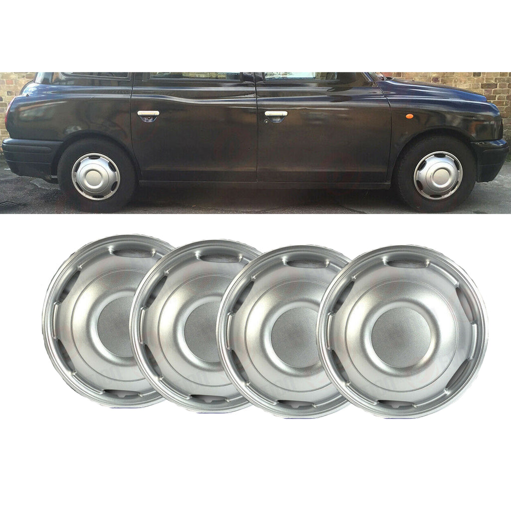 London Taxi LTI LTC TX1 TX2 TX4 ABS Wheel Trims Set