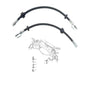 Front Brake Hose Line Pipe 2x Fits Renault Latitude 2010 Onwards 01415