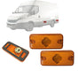 Fiat Iveco Volvo Renault DAF Side Marker Lamp Signal Light Left or Right 2X