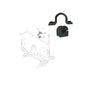 Ford Transit MK6 MK7 Front Anti Roll Bar Bush Stabiliser Bushing Bracket
