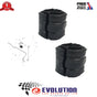 2 X FRONT STABILIZER MOUNTING RUBBER ANTI ROLL BAR BUSH FITS PARTNER, BERLINGO