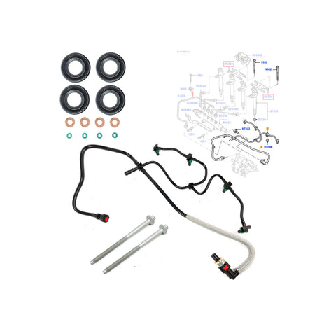 Ford Transit MK7 Fuel Injector Return Pipe Bolt Seal Washer Oring 1521640