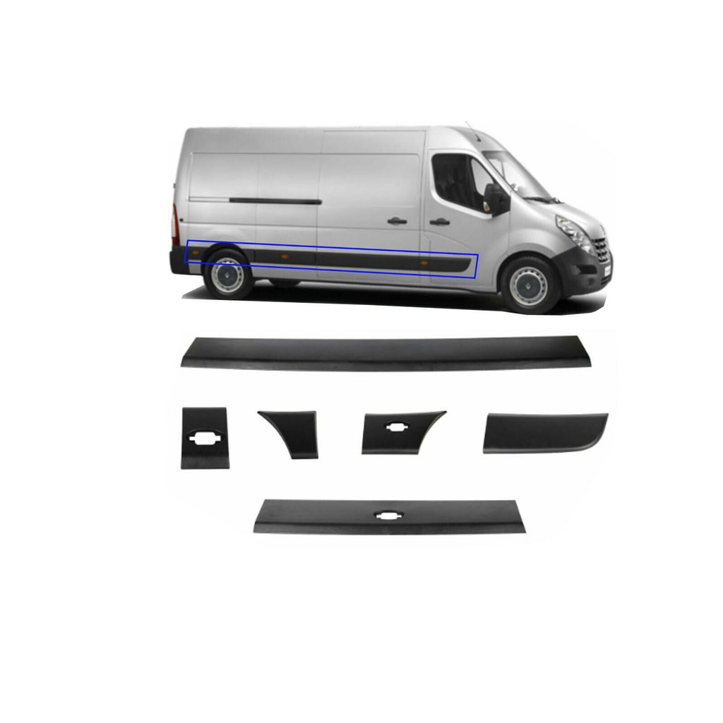 Renault Master Movano B Side Door Trim Moulding Strip Right Side  828200148