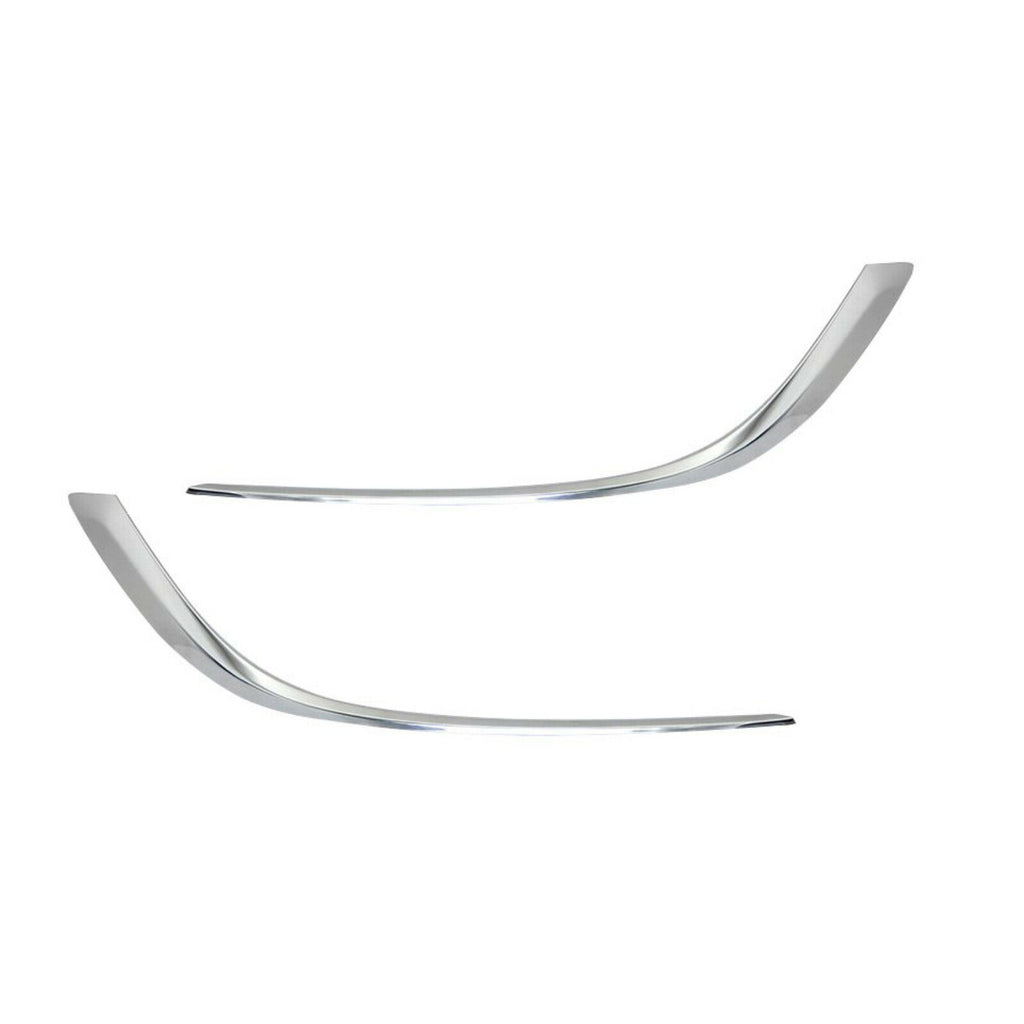 Front Rh Lh Fog Light Frame Chrome Bar Fits Vauxhall Astra MK6 2012 to 2015
