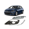 Vauxhall Astra Front LH Fog Cover Light Frame Bar Chrome Cover Singal Lamp 1226160