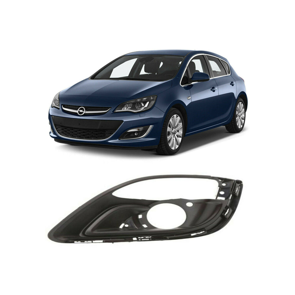 Vauxhall Astra Front LH Fog Cover Light Frame Bar Chrome Cover Singal Lamp 1226160