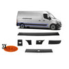 Renault Master Movano B Right Side Door Trim Moulding And Ambers  828200148