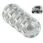 Ford Transit MK6 MK7 Silver Wheel Trim Cover Set 16 Inch 2000 Onwards