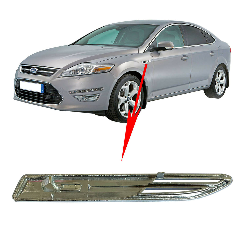 Ford Mondeo 2007 to 2012 Fits Red S Right Left Wing Frame Badge Emblem 