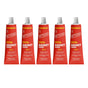 5 X MANNOL 9914 RED SILICONE SEALANT GASKET MAKER HIGH TEMP SEALANT 85G TUBE