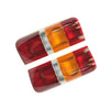 PAIR OF GENUINE HELLA TRANSIT REAR LIGHTS  MK3 MK4 MK5 1993-2005 1072423 1072424