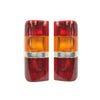 PAIR OF GENUINE HELLA TRANSIT REAR LIGHTS  MK3 MK4 MK5 1993-2005 1072423 1072424