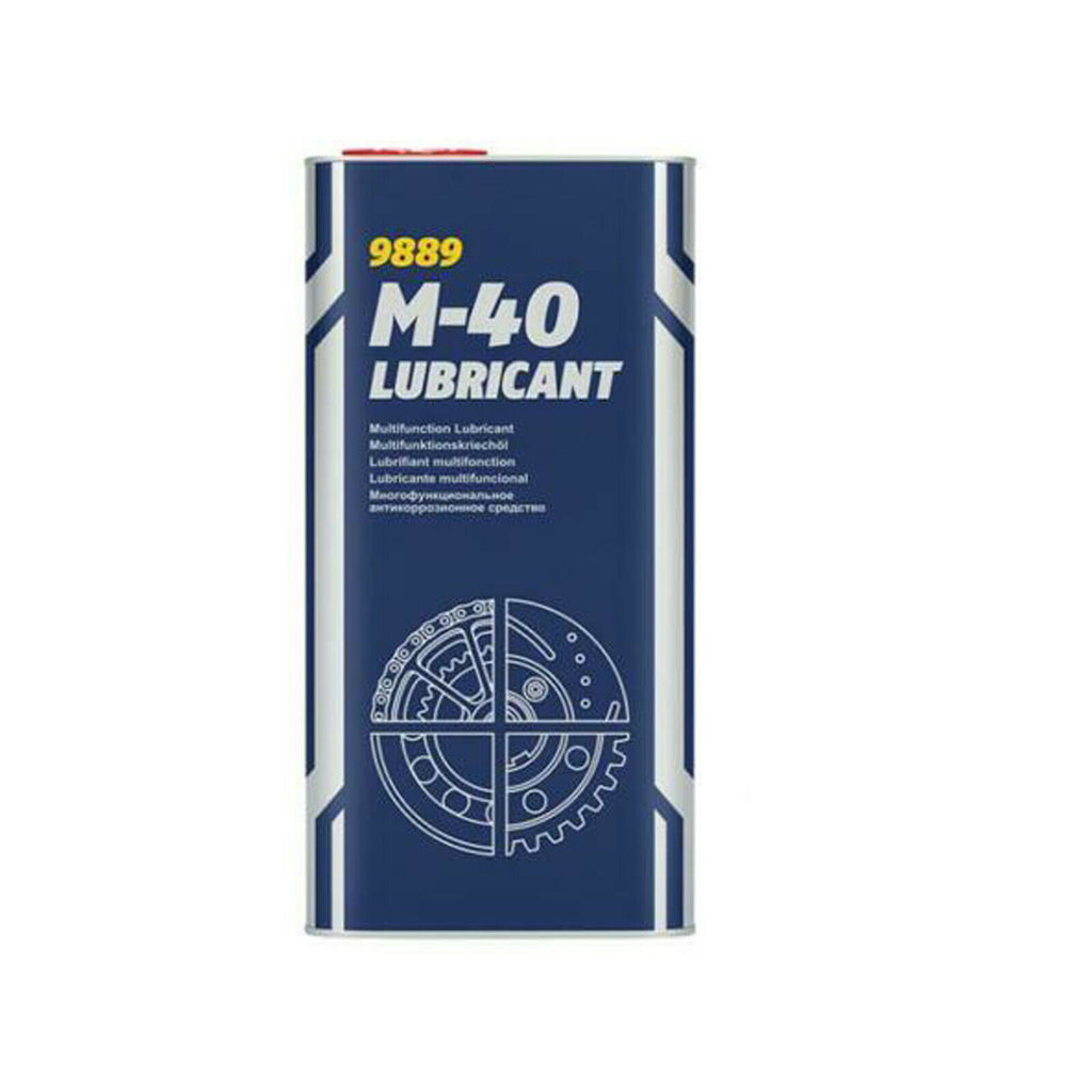 2X 5L MANNOL M-40 Multi Purpose Libricant Cleans & Protect Rust