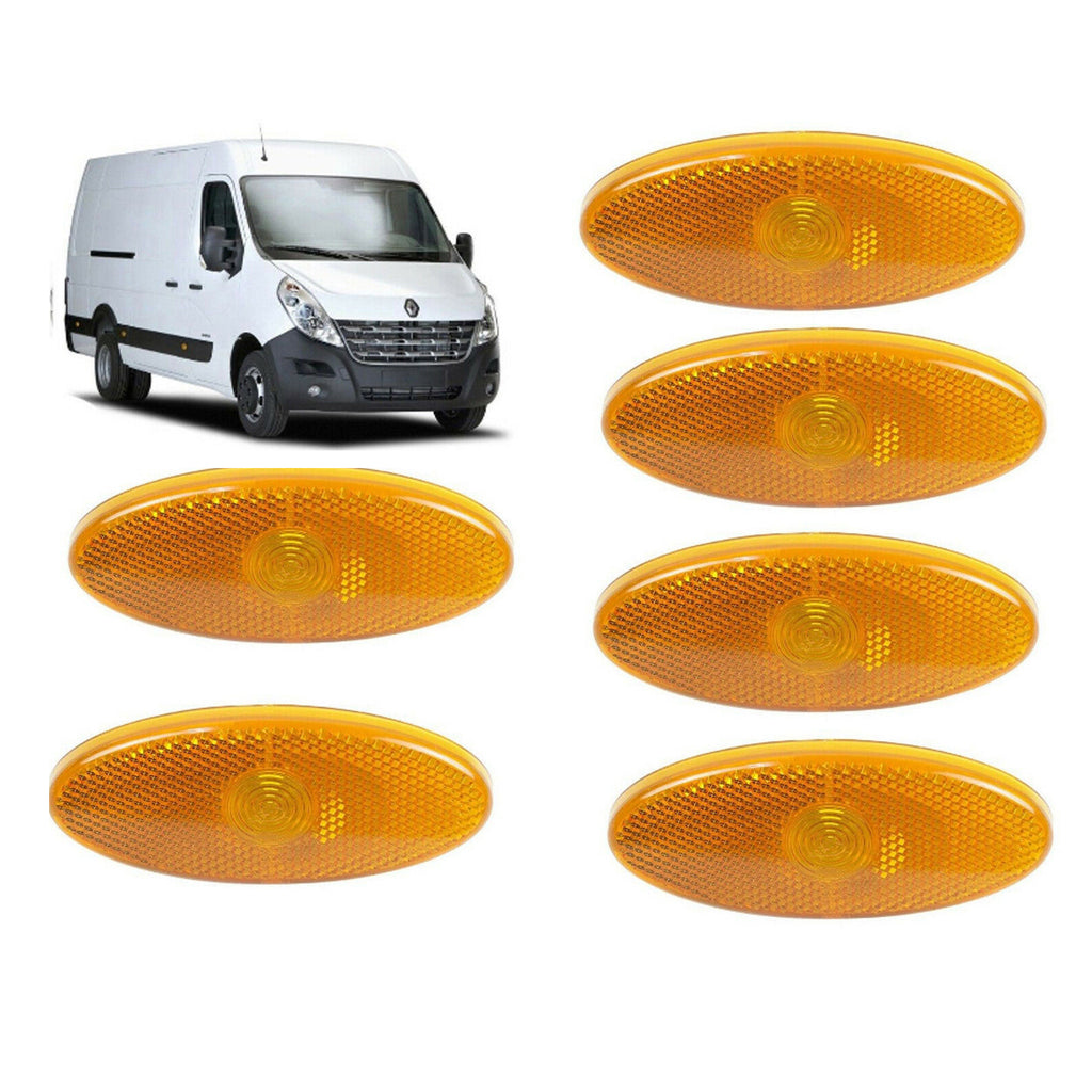 Renault Master Movano B Side Door Markers Lamp 6X 261B00001R