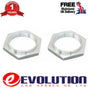 2x REAR AXLE RETAINING NUTS FITS FORD TRANSIT 2.4 MK6 00-06, 4478987