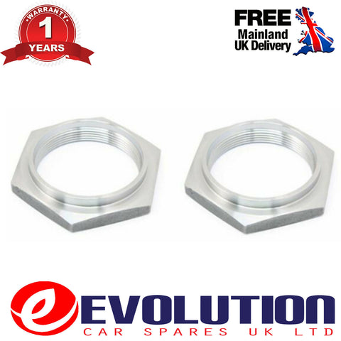 2x REAR AXLE RETAINING NUTS FITS FORD TRANSIT 2.4 MK6 00-06, 4478987